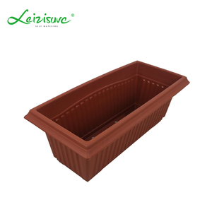 Giải Trí Dài Hình Chữ Nhật Nhựa Tròn Đất Nung Hoa Chậu Và <span class=keywords><strong>Planter</strong></span> Cho Trồng Rau - Product Image 4