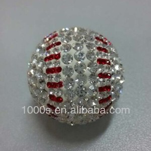 Shining Crystal Encantos de Béisbol para Los Amantes del Deporte, Opción de Regalo de Promoción de la marca - Product Image 1