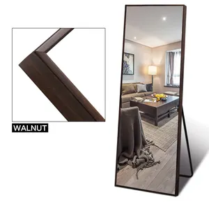 Offre Spéciale PS encadré miroir de dressing pleine longueur sur pied pour miroirs en gros