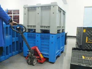 Thùng nhựa công nghiệp lớn, thùng pallet, thùng vận chuyển bằng nhựa - Product Image 4