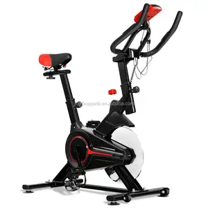 SpinningBike-Bicicleta de spinning para ciclismo de interior, YB-330 de bicicleta estacionaria, entrenador de ciclo de Fitness, pulso cardíaco con pantalla LED