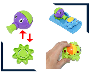 Venta al por mayor de aprendizaje caminar plástico campana de dibujos animados lindo juguete para niño - Product Image 4