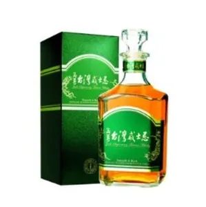700Ml cam ruh şişeleri için ISO özelleştirilmiş yeşim üstünlüğü viski