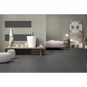 2 cm Chống Trượt Mộc Mạc Đá Vôi <span class=keywords><strong>Dark</strong></span> Xám Sứ Sàn Gạch - Product Image 1