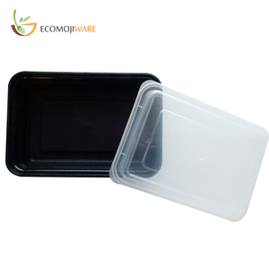 Preparación de comida contenedores 1 compartimiento con tapas contenedores de comida caja de <span class=keywords><strong>almuerzo</strong></span> <span class=keywords><strong>para</strong></span> - Product Image 1
