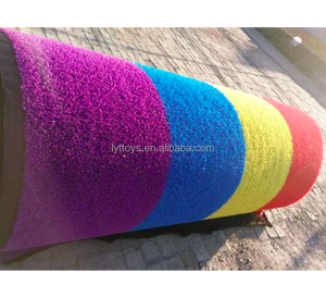 Chấ<span class=keywords><strong>t</strong></span> Lượng Cao Màu Cỏ Nhân <span class=keywords><strong>T</strong></span>ạo Thảm Cho Mẫu Giáo Cầu Vồng Đường Băng - Product Image 5