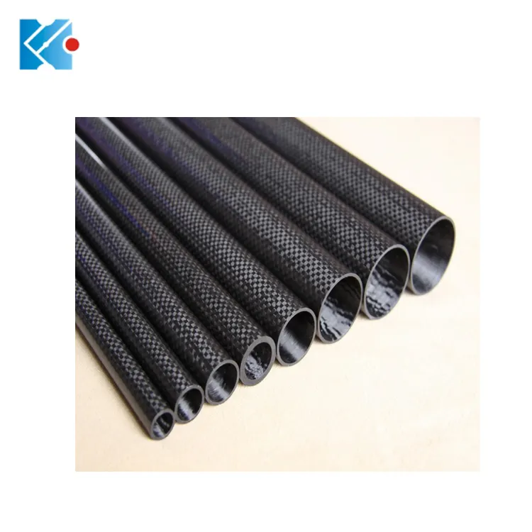 professional manufacture 25mm carbon fiber oval tube for diy rc multicopter hexacopter