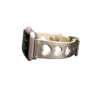 Doux montre smart <span class=keywords><strong>watch</strong></span> bande femmes en <span class=keywords><strong>cuir</strong></span> <span class=keywords><strong>bracelet</strong></span> pour <span class=keywords><strong>apple</strong></span> - Product Image 3