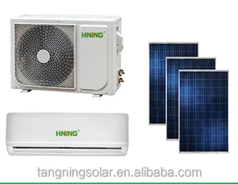 Direct Manufacturer 2019 NEW On grid inverter split Solar system Air Conditioner 9000BTU