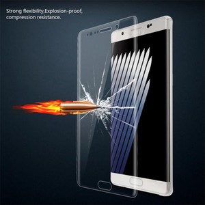 Anti-empreintes digitales Trempé Verre Pleine Couverture protecteur d'écran pour <span class=keywords><strong>Samsung</strong></span> Note 7 3D bord Incurvé affichage verre - Product Image 2