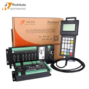 Mesin pertukangan 3 sumbu mesin kayu 4x8 kaki, pengendali router cnc RichAuto F731 sistem kontrol DSP