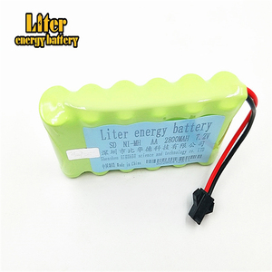 2800 mah 7,2 v paquete de la batería de batería recargable nimh de 7,2 v aa nimh batería Ni-MH 7,2 v para el control remoto juguete herramienta barco - Product Image 4