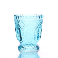 Individuell Gefärbte Glas-Champagnergläser Kerzenhalter Votivglas Kerzenglas