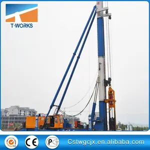 เครื่องตอกเสาเข็มไฮดรอลิก 9T สำหรับเสาเข็มคอนกรีตสำเร็จรูป พร้อมเครื่องยนต์ ปั๊ม มอเตอร์ เกียร์ ลูกปืน ชุดเกียร์-ส่วนประกอบหลักครบชุด - Product Image 6