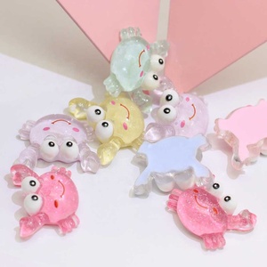 100 Cái Kawaii Nhựa Mô Phỏng Cua Nhỏ Nhựa Thủ Công Mỹ Nghệ Trang Trí Cho Điện Thoại Phụ Kiện Diy - Product Image 4