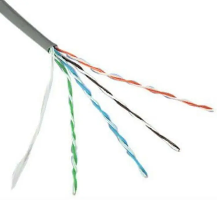 Tươi và nguyên liệu mới tốc độ Cao cat5e network cable 305 M mỗi cuộn TIA EIA tiêu chuẩn