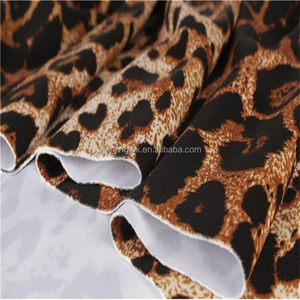 Hot bán mới nhất phổ biến Heavyweight Polyester <span class=keywords><strong>Spandex</strong></span> Scuba Leopard in căng vải cho thể thao phong cách đồng bằng - Product Image 5