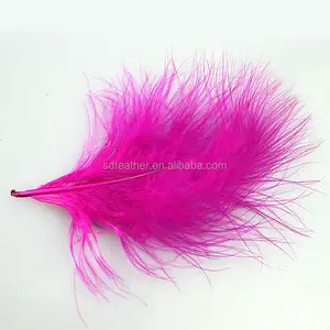 1kg/Lot DIY feather material colorful turkey feather Marabou Loose