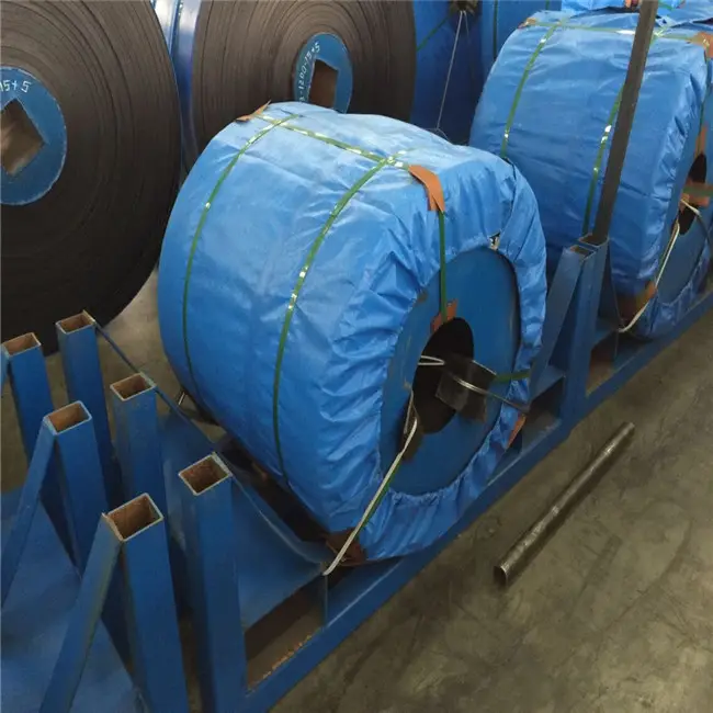 NN400 nylon fabric conveyor belt with rubber cover from China Gold Supplier