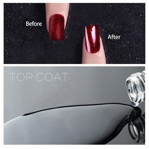 Non-toxic UV <strong>Top</strong> <strong>Coat</strong> 2in1 With Free Sample <strong>Top</strong> <strong>Coat</strong> Uv Nail Polish Gel Base <strong>Coat</strong> Wholes Nail Gel Polish - Product Image 3