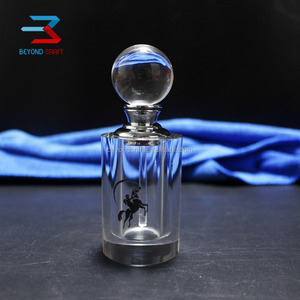 Flacone di Profumo in Cristallo Arabo Royal 15ML, Bottiglia di Vetro Personalizzata per Olio, Campione - Product Image 1