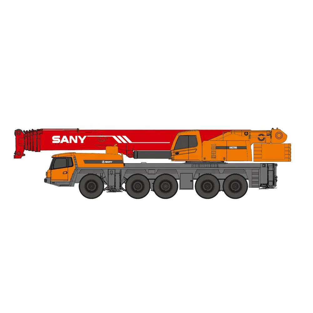 SANY STC450C 45 Tonnen König von Energieeinsparung von Reifen Handy Montiert Lkw Kran von Protokoll Kran