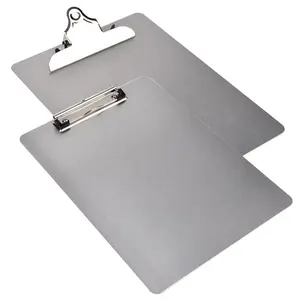 12-Pack Kích Thước Chữ A4 Kim Loại Nhôm Giữ Giấy Clipboard