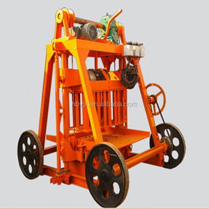 QMY4-45 <span class=keywords><strong>Nepal</strong></span> rỗng xi măng bê tông trứng đẻ lát gạch khối nhà sản xuất máy làm - Product Image 1
