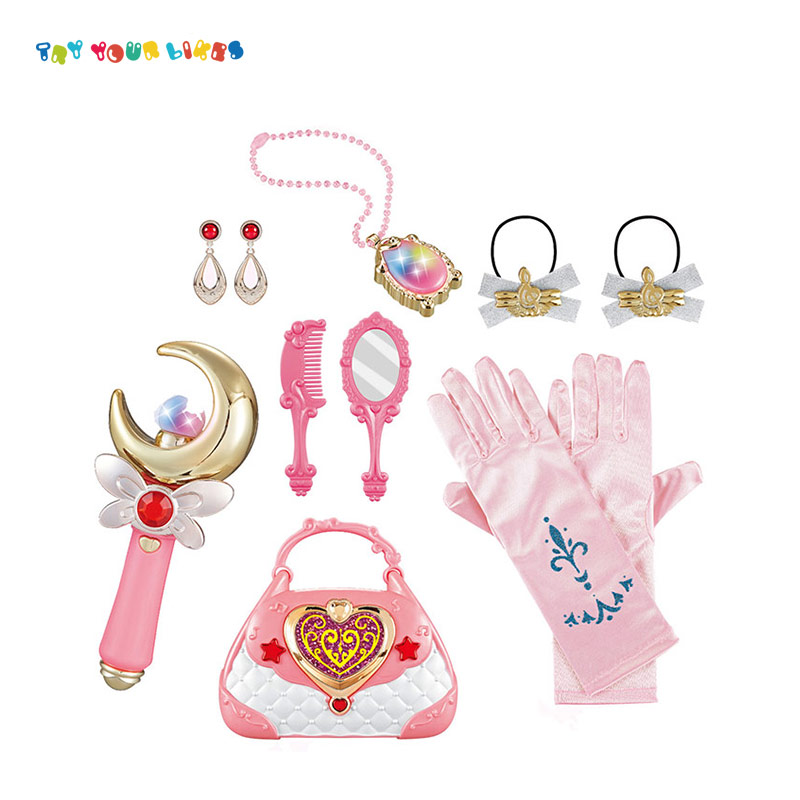 EPT Игрушки для девочек, принцесса, красивое украшение, волшебная палочка с подсветкой, игрушка с музыкой