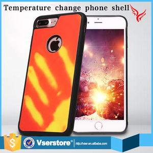 2017 Mode de Détection de Température Changement de Couleur Thermique <span class=keywords><strong>induction</strong></span> téléphone cas pour <span class=keywords><strong>iPhone</strong></span> 6 s plus - Product Image 1