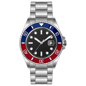 Montre de plongée automatique pour hommes, montre mécanique avec Logo personnalisé, étanche, <span class=keywords><strong>200</strong></span> mètres, étiquette privée - Product Image 5