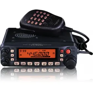 Grosir pemancar radio yaesu-Baru Mobil Mobile Radio Dual Band 10KM Dua Cara Radio Pemancar Radio Walkie Talkie Portable 50 W Yaesu FT-7900R