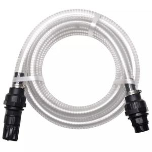<span class=keywords><strong>Tuyau</strong></span> en PVC renforcé en spirale haute pression 1" NPT mâle/G1-1/41" femelle avec clapet anti-retour pour pompe de surpression de jardin - Product Image 4