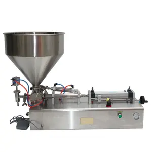 Cream Shampoo Cosmetic semi Automatic Filling Machine