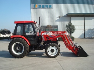 Harga Pabrik! Traktor Roda YTO 90 HP 4WD YTO-904 dengan Pemuat Depan TZ10D, Bucket 4 in 1 - Product Image 4