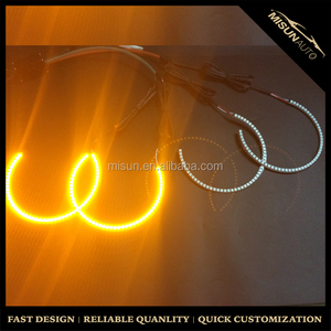 Esquivar halo anillos faro 174mm color Persiguiendo bluetooth control remoto con función de señal de giro - Product Image 4