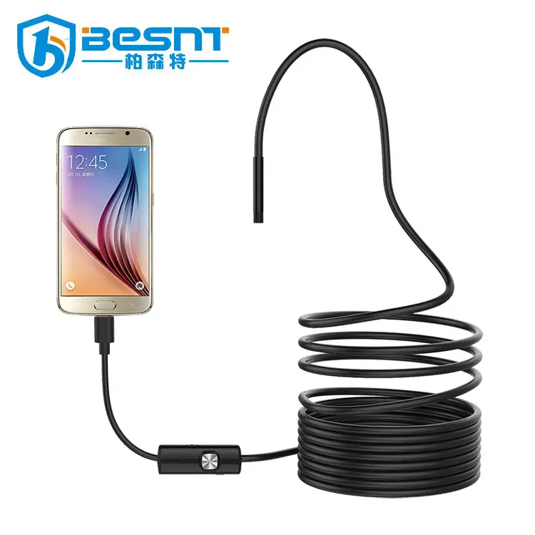 BESNT Amerika Utara Penjualan Laris Usb 6 LED Kawat Borescope Endoskopi Kamera Inspeksi BS-GD33