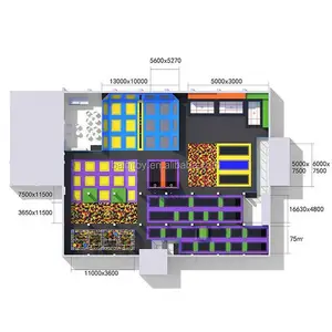 商业蹦极儿童成人室内或室外廉价公园最佳蹦床工厂