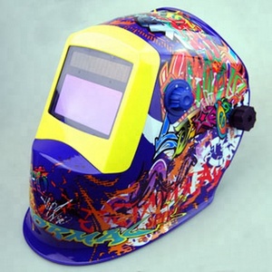 HMT 패턴 맞춤 태양 자동 어두워지는 용접 헬멧 무단 조절 보기 영역 100x49mm - Product Image 6