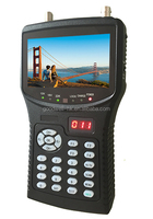 DC12V sortie 4.3 "détecteur de satellite portable avec LCD, prise en charge DVB-S/S2, Test de signal MPEG-2/4