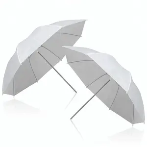 36 "91cm Fotografie Foto Video Studio Licht Flash Trans lucent White Soft Umbrella