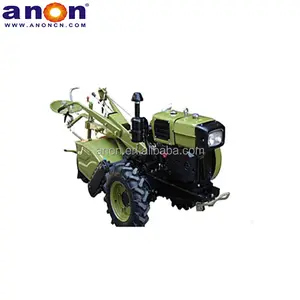 ANON Mini Traktor 12 PS manueller Start Hand hinter Traktor Rad Typ Benzinmotor 8 PS bis 20 PS Hand Traktoren Preise