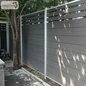 Mexytech-valla eléctrica de metal para el hogar, postes de cemento para vallas de metal, antivaho, galvanizado, wpc Zaun - Product Image 3