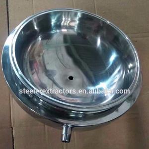 فواصل وعاء مغلفة بمصباح تراكليلي SS304, أطباق مفرغة لنظام استخراج الحلقة المغلقة - Product Image 2