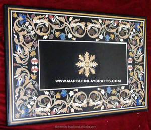 <b>Decorative</b> Marble Dining <b>Table</b> <b>Top</b> - Product Image 1