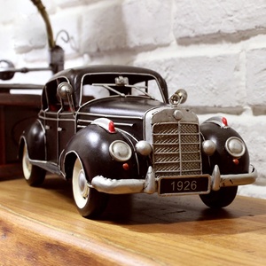 รถโมเดลโลหะย้อนยุค ปี <span class=keywords><strong>1955</strong></span> งานฝีมือคลาสสิก สเกล 1:12 ของตกแต่งบ้านสไตล์ย้อนยุค งานแฮนด์เมด ของขวัญงานฝีมือ - Product Image 3
