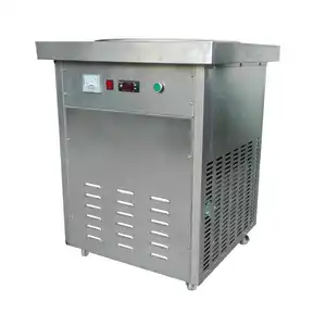 En Çok Satan Ticari Kullanılan Tek Tava Tayland Tarzı kızarmış dondurma rulo makinesi/kızarmış dondurma rulo makinesi