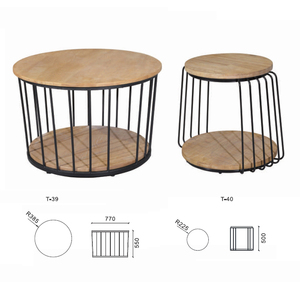 Tipo de madera <span class=keywords><strong>mesa</strong></span> <span class=keywords><strong>lateral</strong></span>/tabla final para sofá asiento - Product Image 5