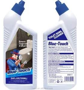 Blue Touch liquid toilet bowl cleaner cleaner 709ml cn fuj stocked 709ml bathroom toilet liquid liquid disposable eco friendly