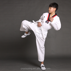 Commercio all'ingrosso Made in China attrezzature per le arti marziali uniformi Taekwondo dal produttore - Product Image 3